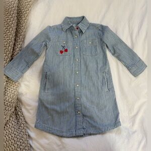 Preloved Gymboree shirt dress size 4
